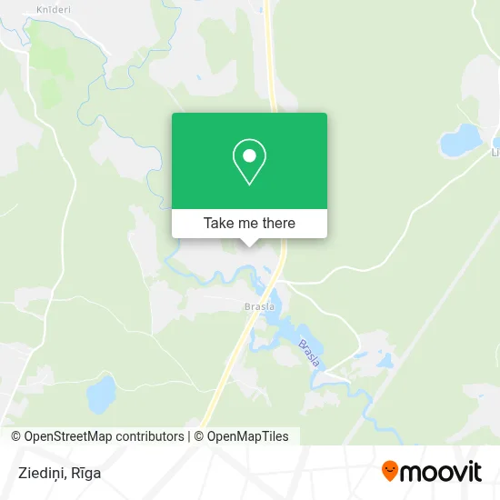 Ziediņi map