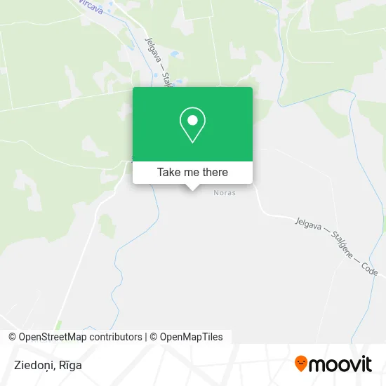 Ziedoņi map