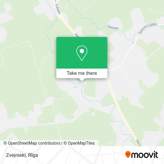 Zvejnieki map