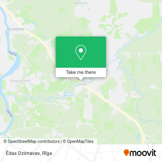 Ēdas Dzirnavas map