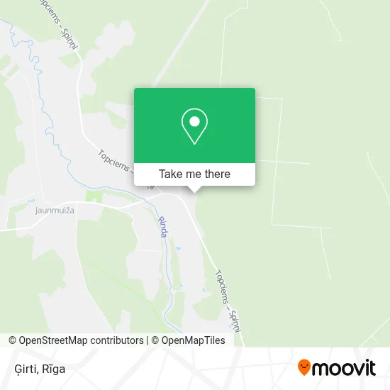 Ģirti map
