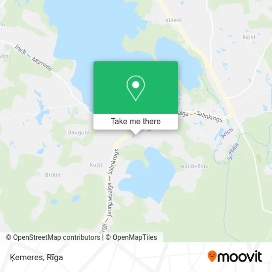 Ķemeres map
