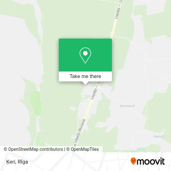 Ķeri map