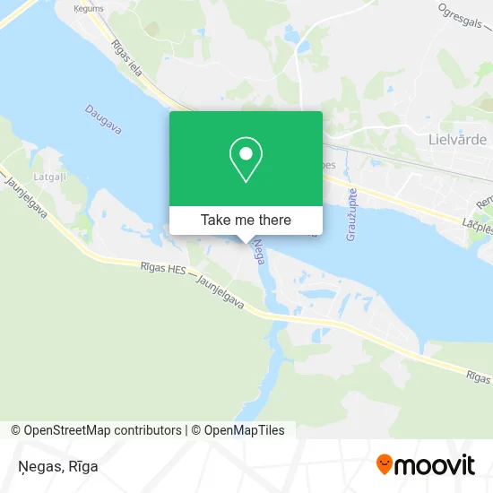 Ņegas map