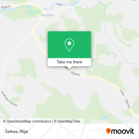 Šalkas map
