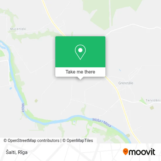 Šalti map