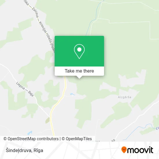 Šindeļdruva map