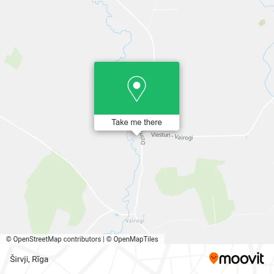 Širvji map