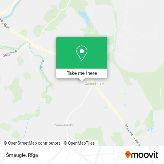 Šmaugie map