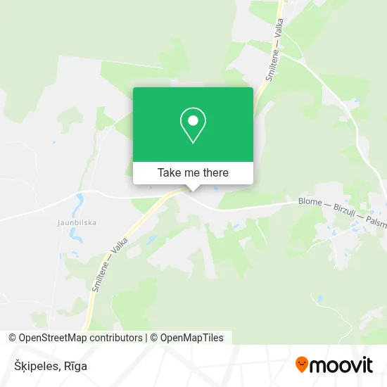 Šķipeles map
