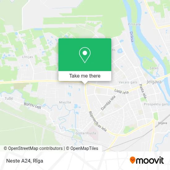 Neste A24 map