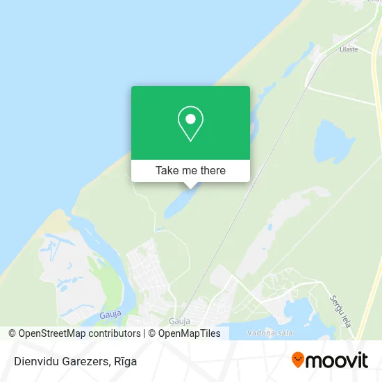 Dienvidu Garezers map