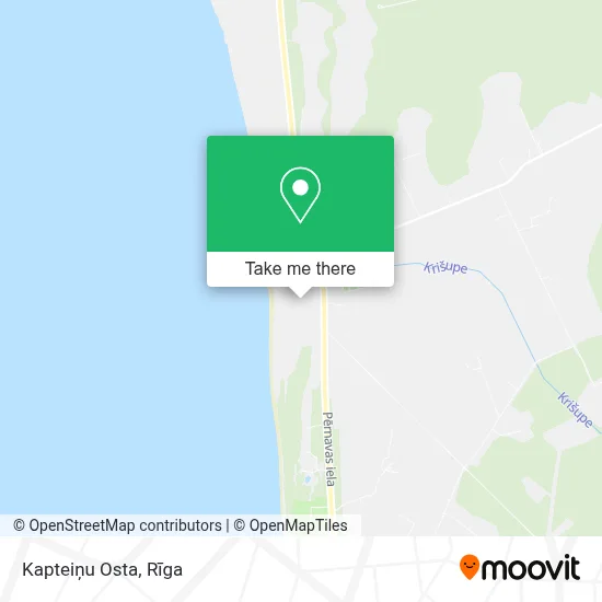 Kapteiņu Osta map