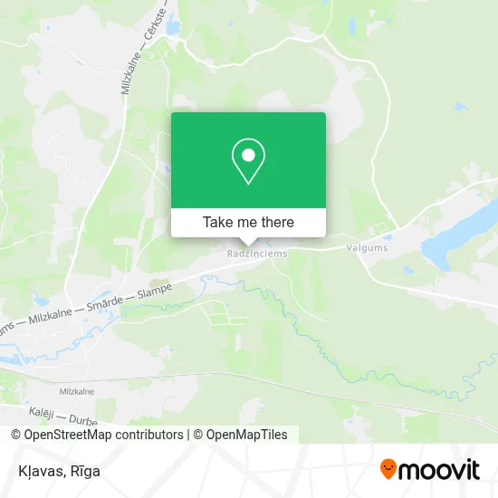 Kļavas map