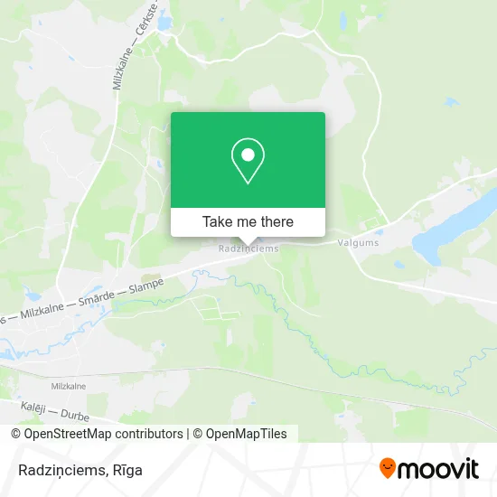 Radziņciems map
