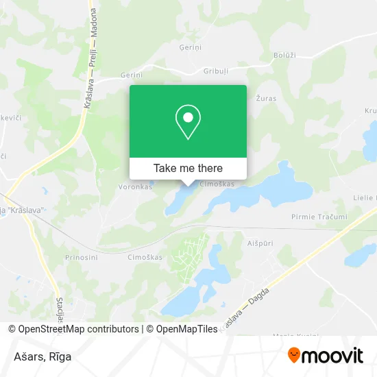Ašars map