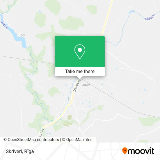 Skrīveri map