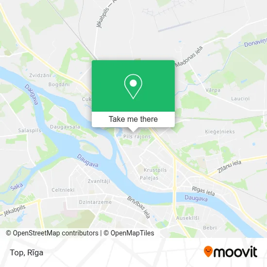Top map