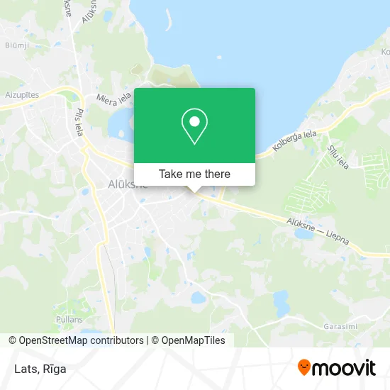 Lats map