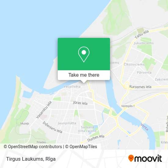 Tirgus Laukums map