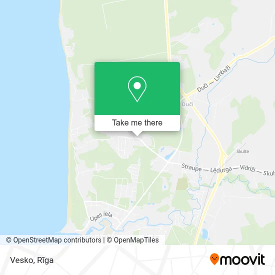 Vesko map