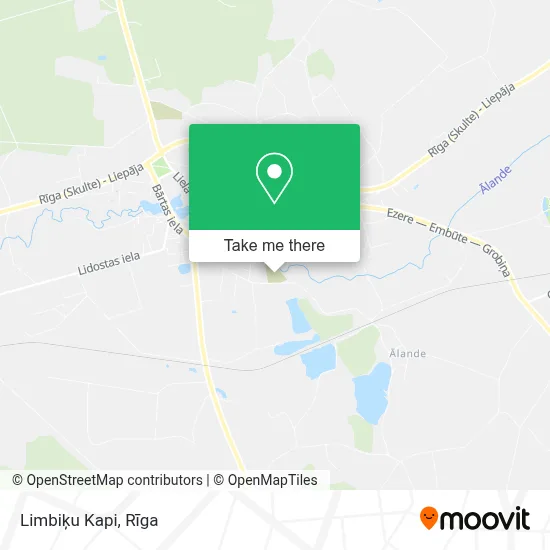 Limbiķu Kapi map