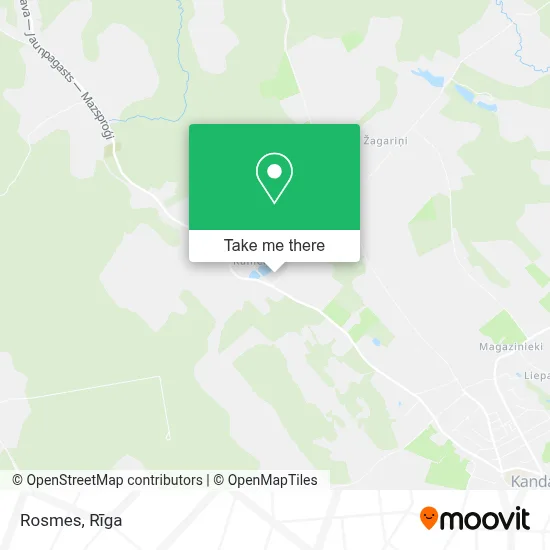 Rosmes map