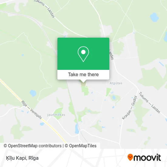 Ķīļu Kapi map