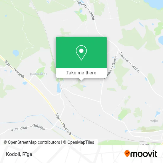 Kodoli map
