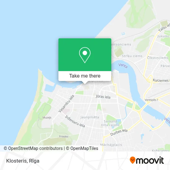 Klosteris map