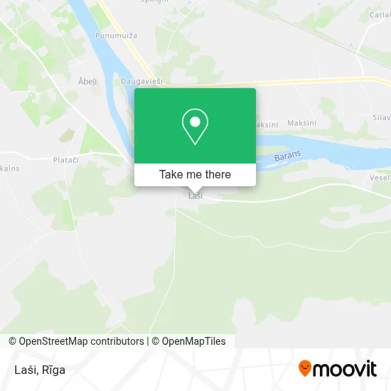 Laši map