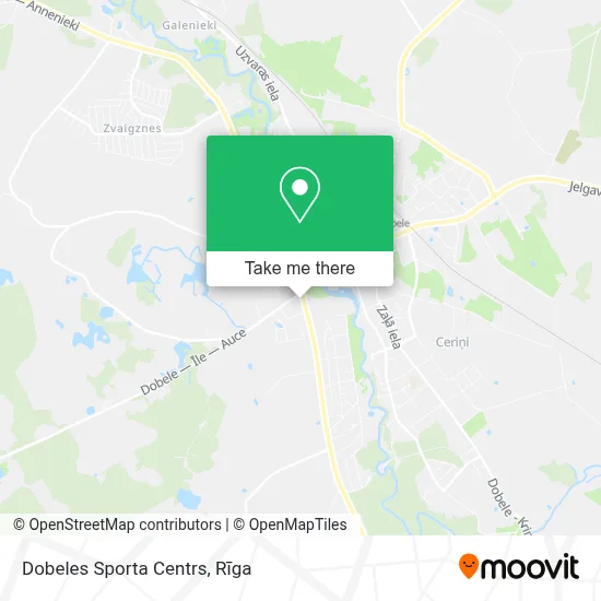 Dobeles Sporta Centrs map