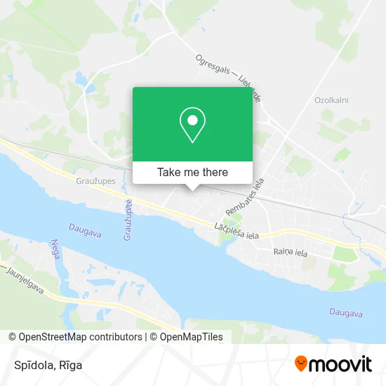 Spīdola map