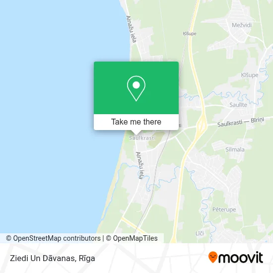 Ziedi Un Dāvanas map