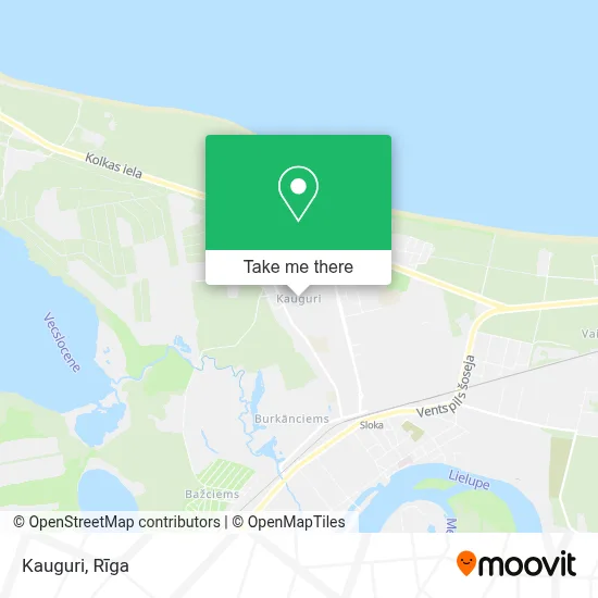 Kauguri map