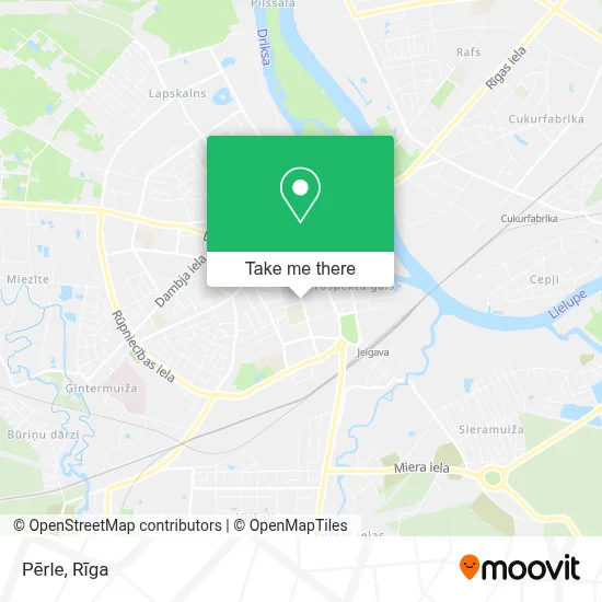 Pērle map