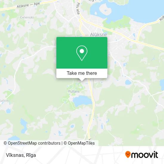 Vīksnas map