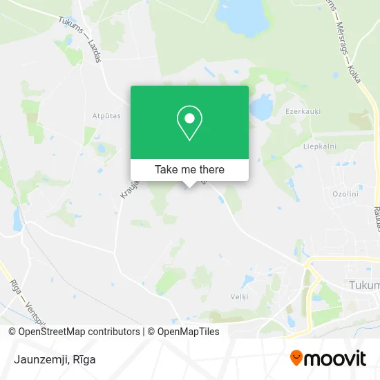 Jaunzemji map