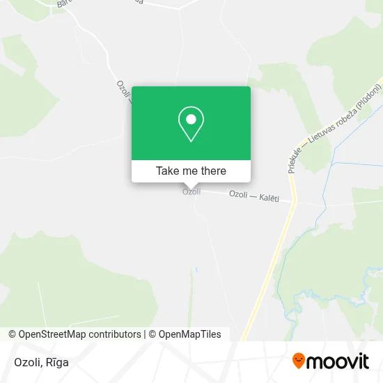 Ozoli map