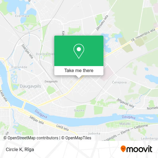 Circle K map