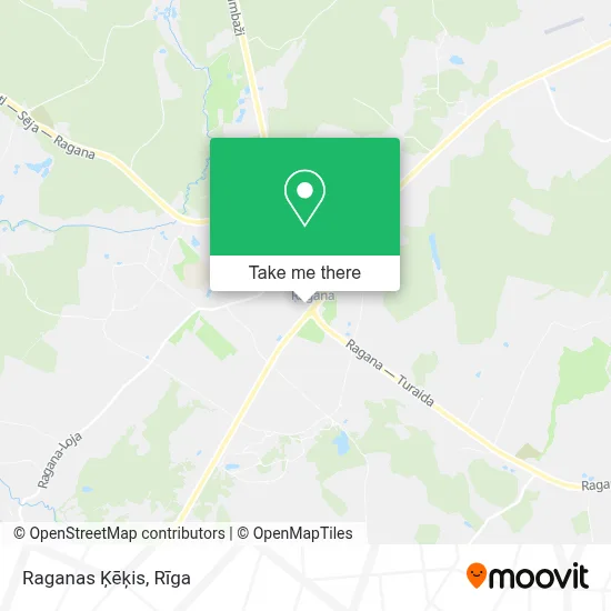 Raganas Ķēķis map