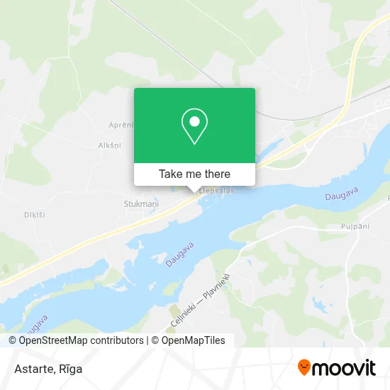Astarte map