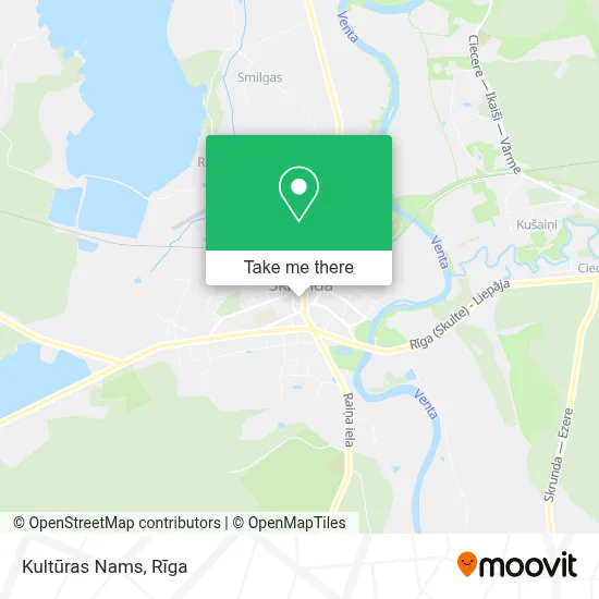 Kultūras Nams map