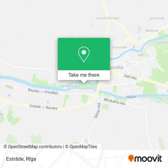 Estrāde map