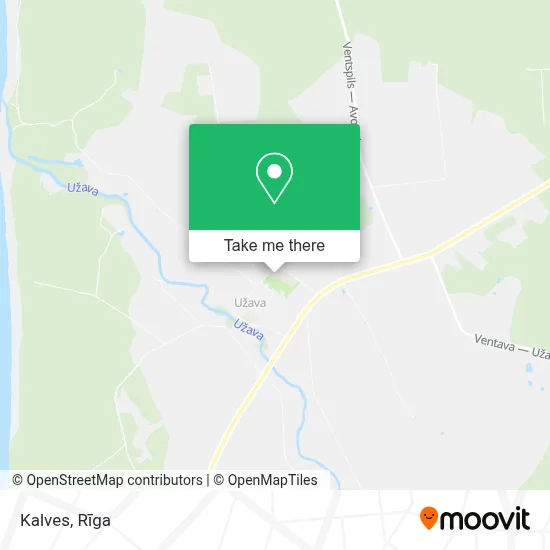 Kalves map