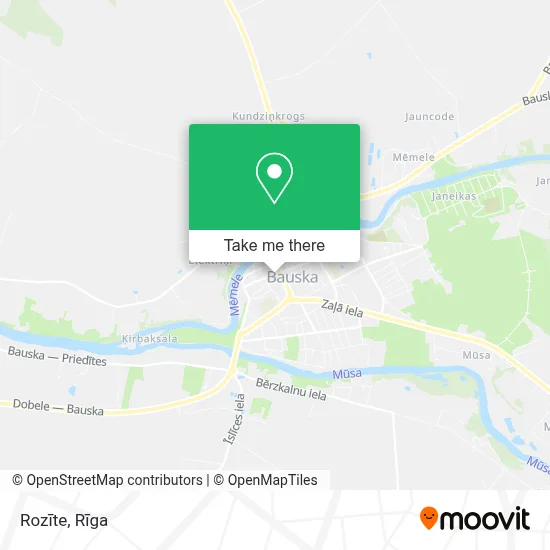 Rozīte map