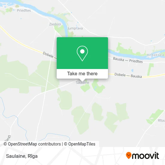 Saulaine map