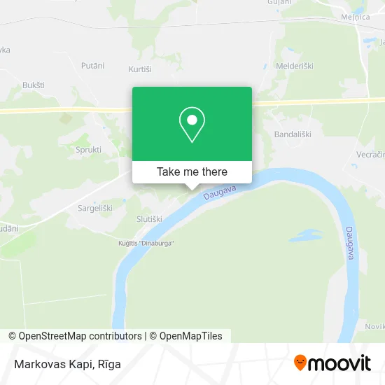 Markovas Kapi map