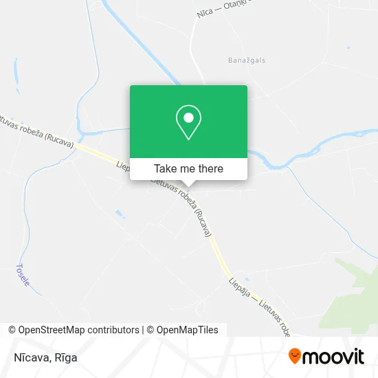 Nīcava map