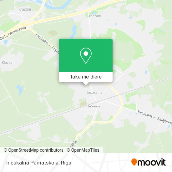 Inčukalna Pamatskola map